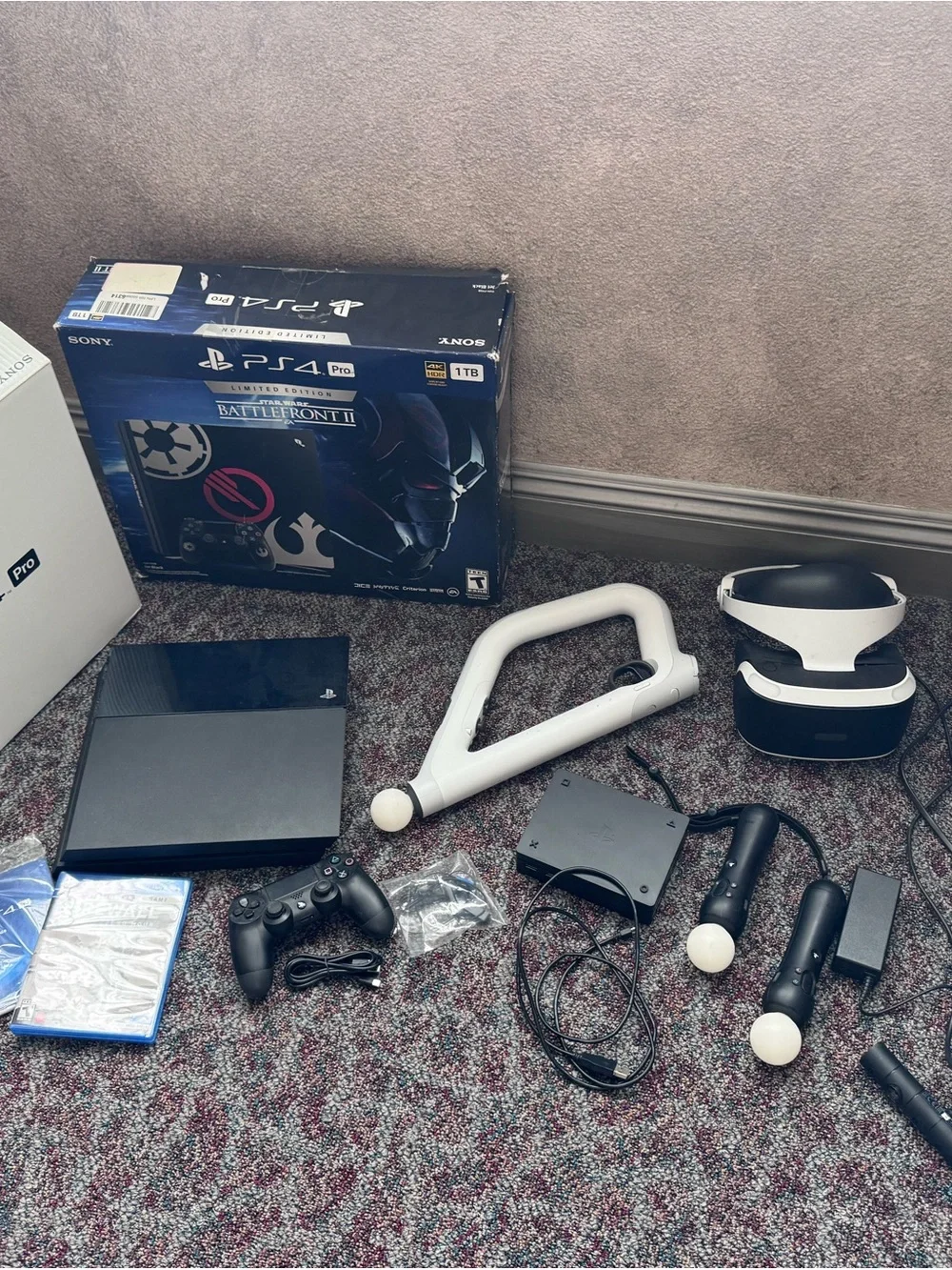 Sony PS4 + PlayStation VR complete bundle